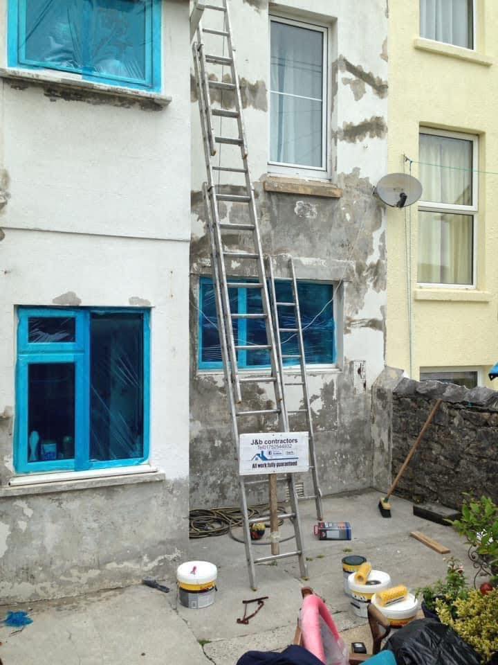 Render repair work in Bodmin