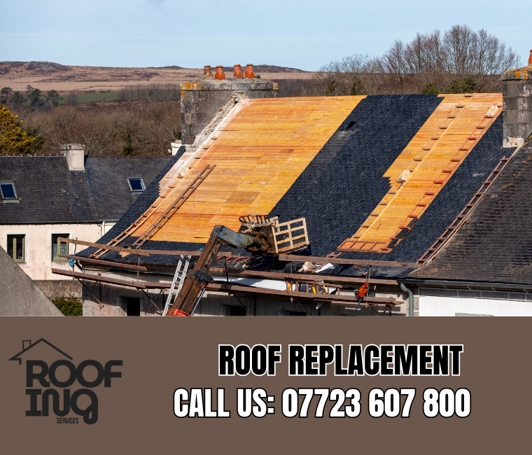 Complete roof replacement in Bodmin